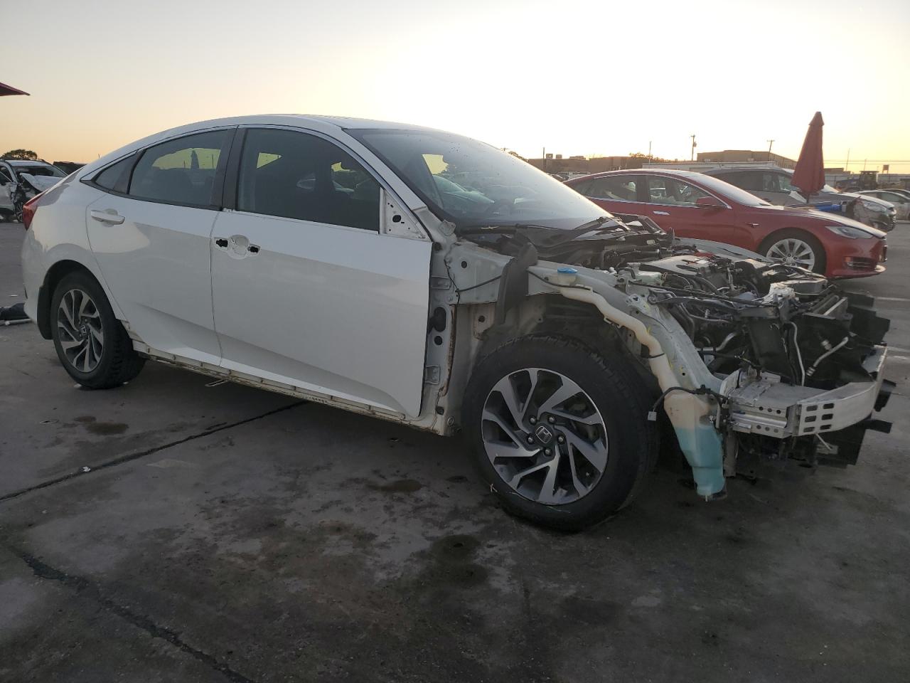 Lot #2962468756 2018 HONDA CIVIC EX