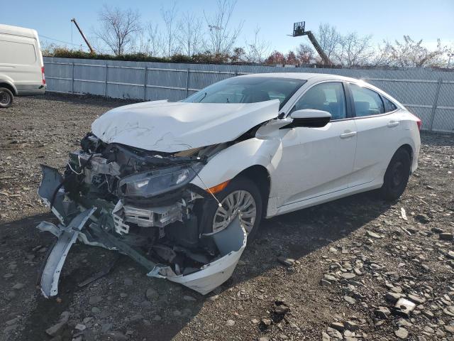 HONDA CIVIC LX 2019 white  gas 2HGFC2F62KH573698 photo #1