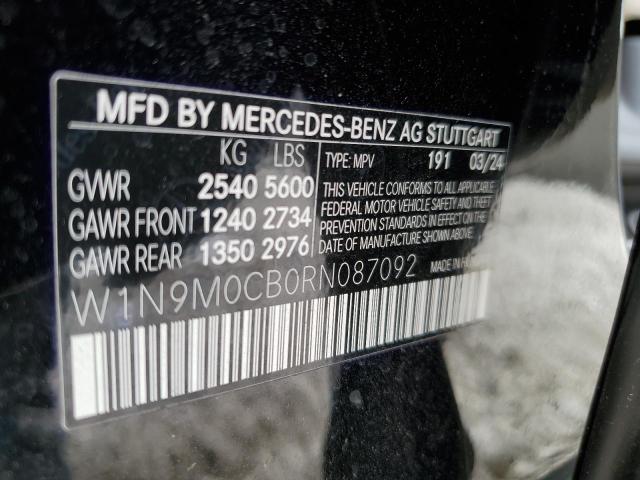 2024 MERCEDES-BENZ EQB 250+ - W1N9M0CB0RN087092