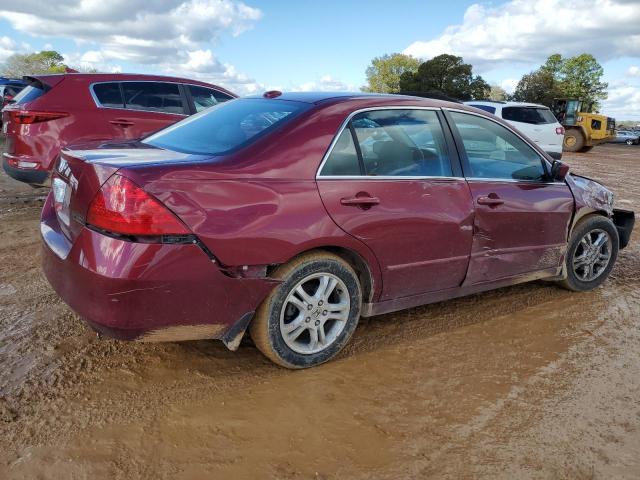 HONDA ACCORD EX 2006 maroon  gas 1HGCM56876A041595 photo #4