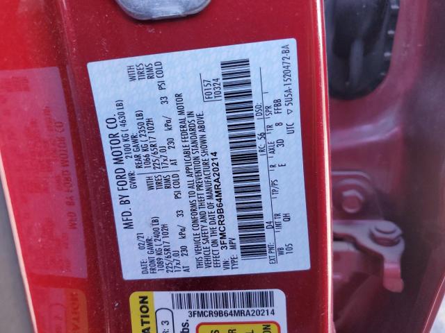 2021 FORD BRONCO 3FMCR9B64MRA20214