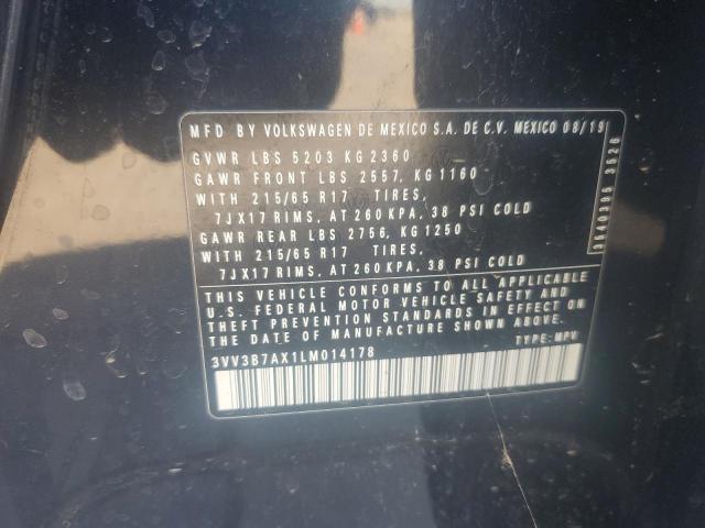 2020 VOLKSWAGEN TIGUAN SE - 3VV3B7AX1LM014178