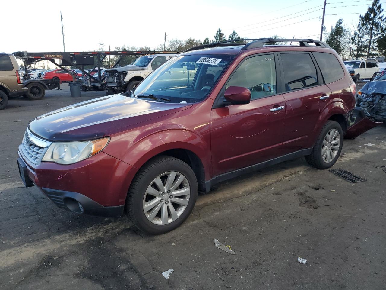 Lot #3021091208 2013 SUBARU FORESTER 2