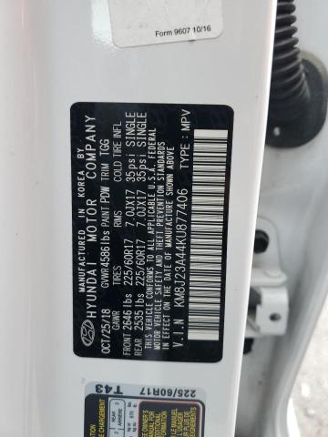 2019 HYUNDAI TUCSON SE - KM8J23A44KU877406