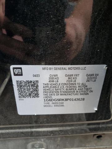 2023 CADILLAC CT4 SPORT 1G6DG5RK8P0143628