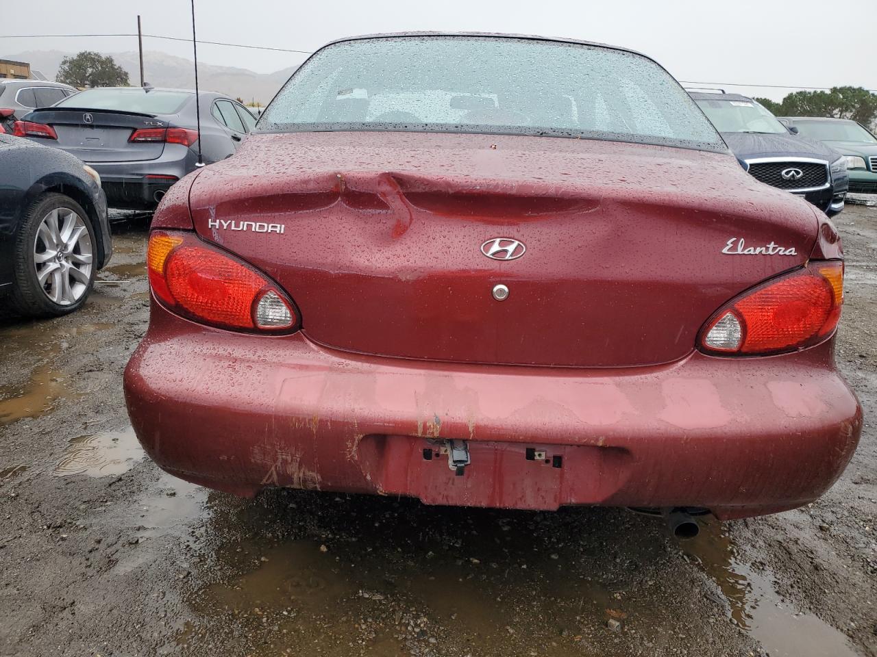 Lot #3044773043 1999 HYUNDAI ELANTRA BA