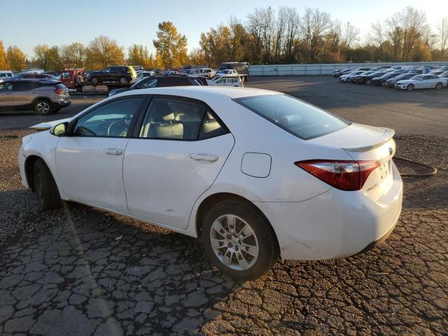 TOYOTA COROLLA L 2016 white  gas 2T1BURHE6GC637153 photo #3