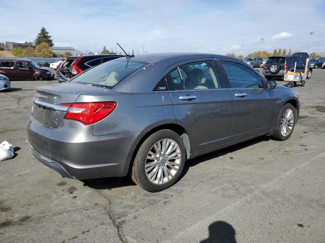 CHRYSLER 200 LIMITE 2011 charcoal  gas 1C3BC2FB2BN596985 photo #4