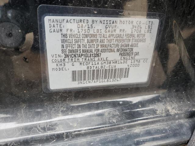 2016 NISSAN VERSA S - 3N1CN7AP1GL813267
