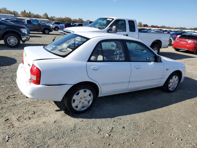 MAZDA PROTEGE DX 2002 white  gas JM1BJ225821620599 photo #4