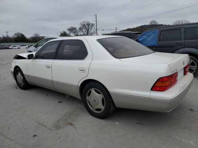 LEXUS LS 400 1998 white sedan 4d gas JT8BH28F5W0130899 photo #3