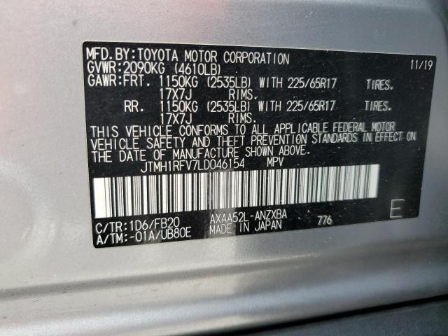 2020 TOYOTA RAV4 LE - JTMH1RFV7LD046154