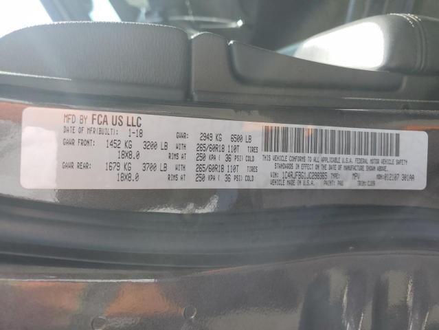 2018 JEEP GRAND CHER - 1C4RJFBG1JC298365