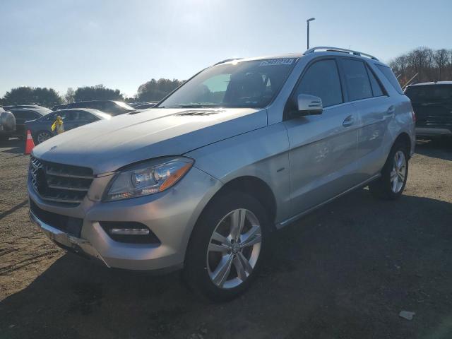 MERCEDES-BENZ ML 350 BLU 2012 silver 4dr spor diesel 4JGDA2EB1CA028985 photo #1