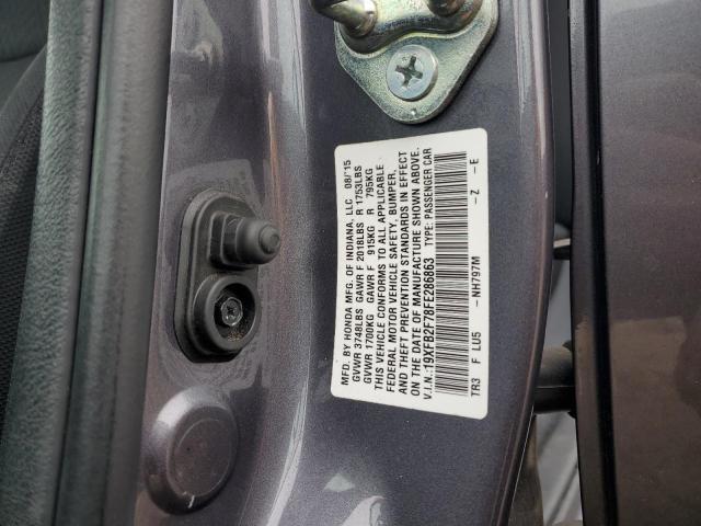 2015 HONDA CIVIC SE 19XFB2F78FE286863