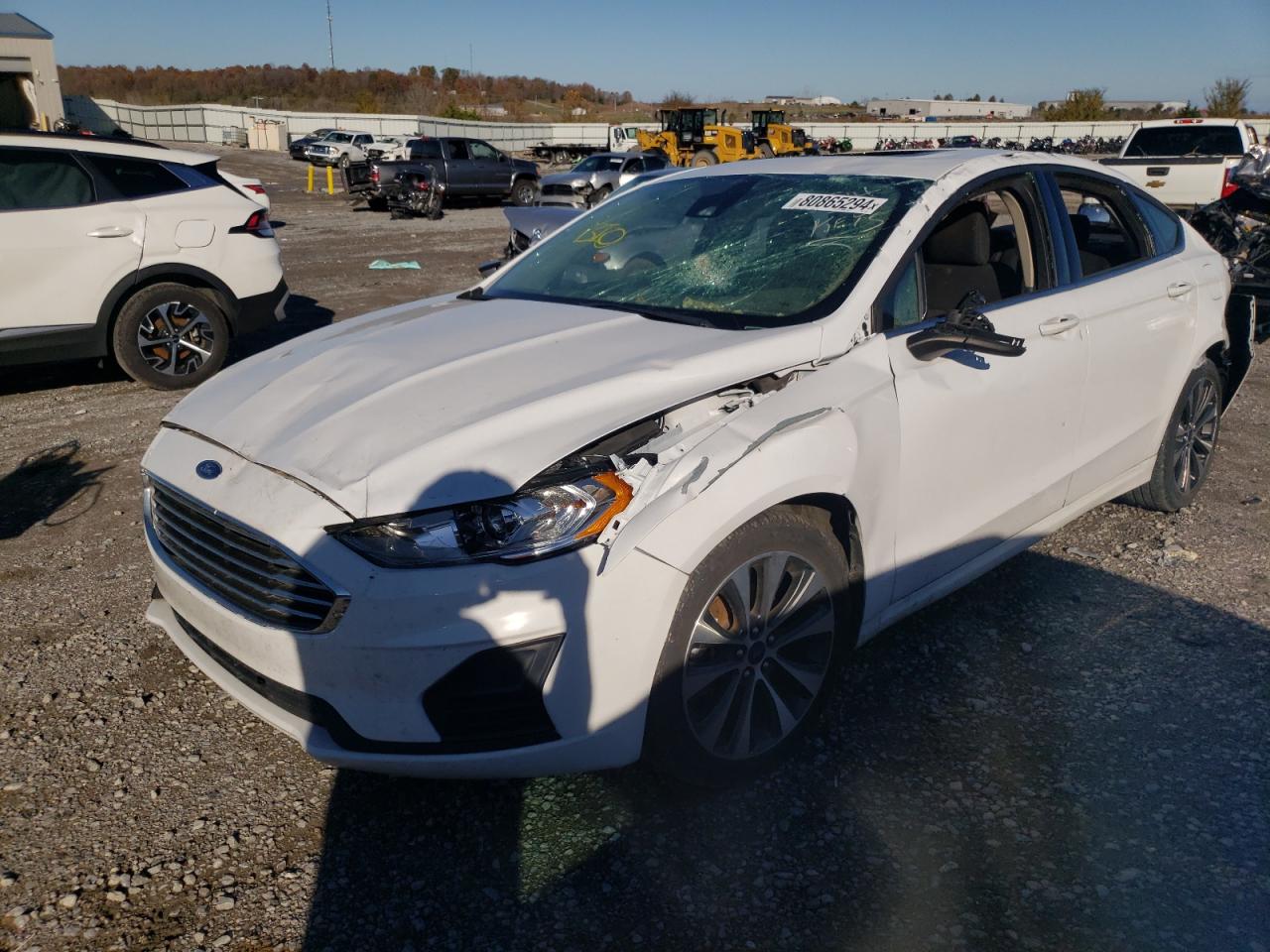 Lot #2996489824 2020 FORD FUSION SE