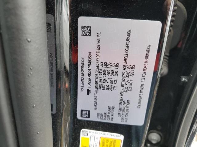 2023 CHEVROLET TAHOE K150 - 1GNSKRKD1PR483504