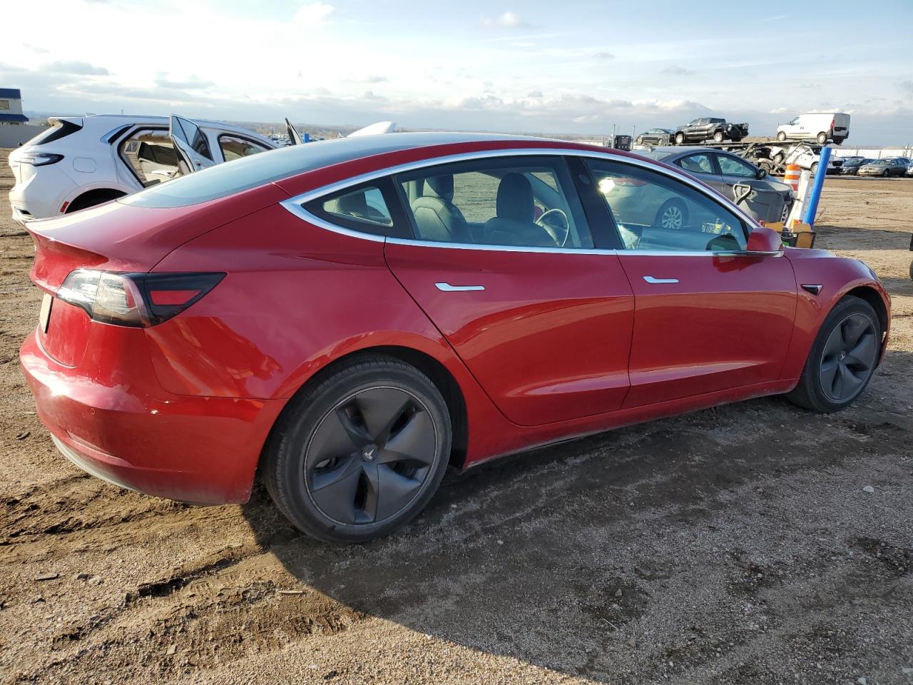 Lot #2969770288 2020 TESLA MODEL 3