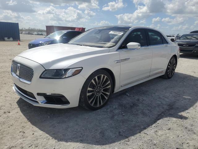 LINCOLN CONTINENTA 2018 white  gas 1LN6L9RP9J5610243 photo #1