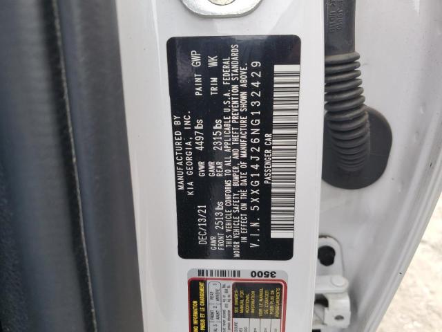 2022 KIA K5 LXS - 5XXG14J26NG132429