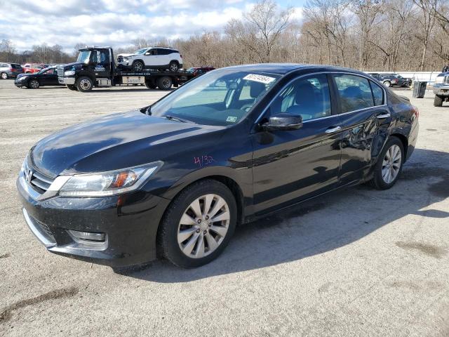 HONDA ACCORD EXL 2014 black  gas 1HGCR2F80EA043199 photo #1