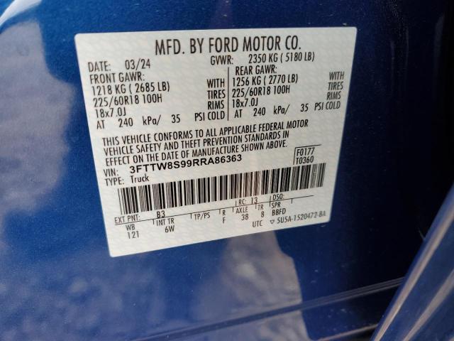 2024 FORD MAVERICK 3FTTW8S99RRA86363