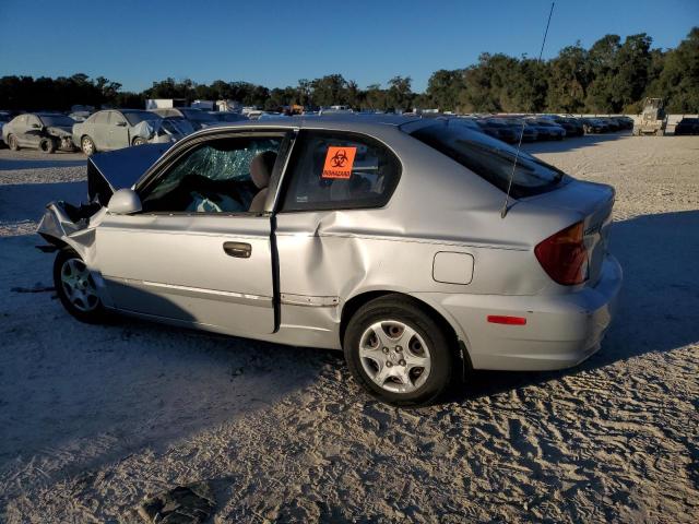 HYUNDAI ACCENT GS 2005 silver  gas KMHCG35CX5U357839 photo #3