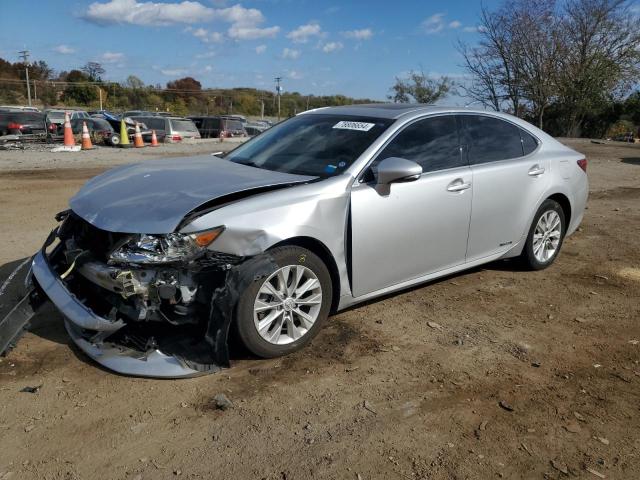 LEXUS ES 300H 2013 silver  hybrid engine JTHBW1GG3D2038332 photo #1