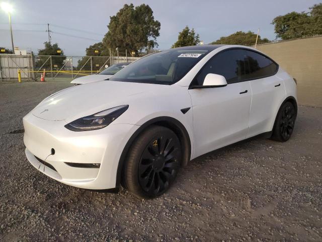 VIN 7SAYGDEF7NF491150 2022 TESLA MODEL Y no.1