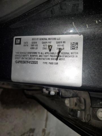 2015 BUICK VERANO CON 1G4PR5SK7F4123520