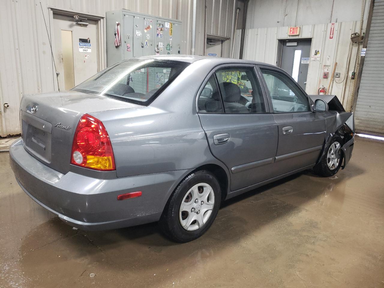 Lot #3009114370 2004 HYUNDAI ACCENT GL