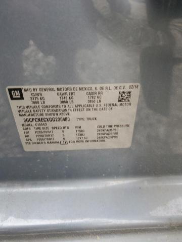 2016 CHEVROLET SILVERADO - 3GCPCNECXGG230480