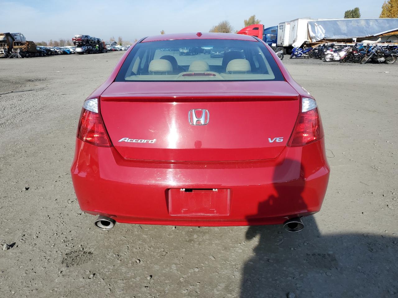 Lot #2972388451 2009 HONDA ACCORD EXL