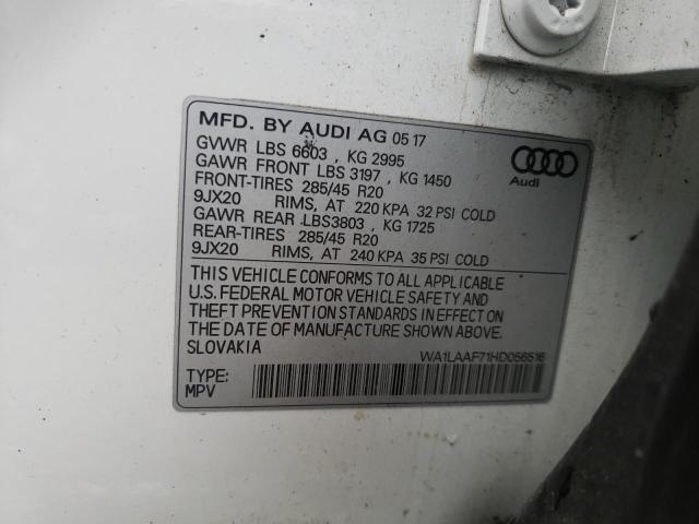 VIN WA1LAAF71HD056516 2017 AUDI Q7 no.13