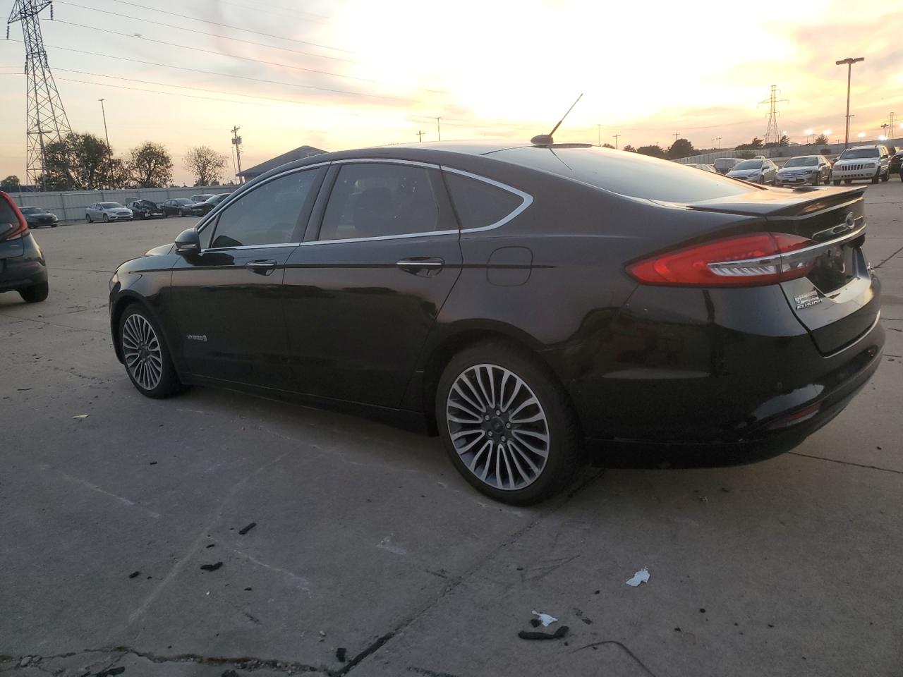 Lot #3005999750 2018 FORD FUSION TIT