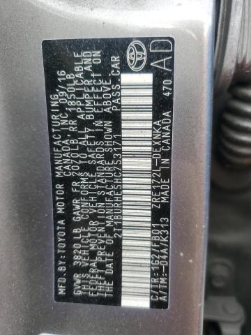 2017 TOYOTA COROLLA L - 2T1BURHE5HC753171