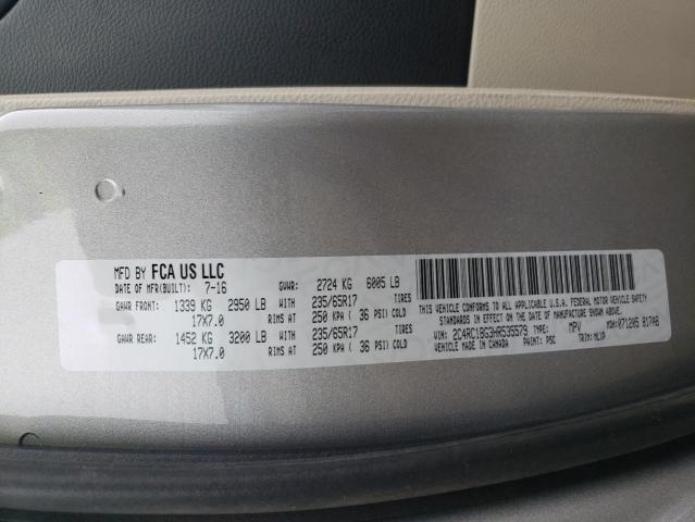 2017 CHRYSLER PACIFICA T - 2C4RC1BG3HR535579