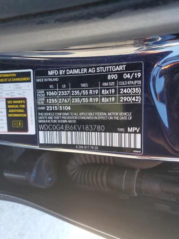 2019 MERCEDES-BENZ GLC 300 - WDC0G4JB6KV183780