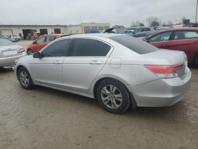 HONDA ACCORD LXP 2012 silver sedan 4d gas 1HGCP2F40CA035507 photo #3