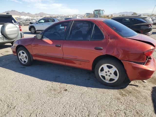 CHEVROLET CAVALIER L 2001 red sedan 4d gas 1G1JF52T617216511 photo #3