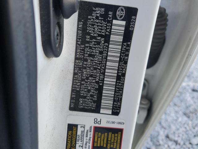 2016 TOYOTA CAMRY LE - 4T1BF1FK5GU190379