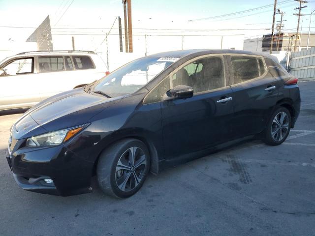 NISSAN LEAF 2018 black  electric 1N4AZ1CP4JC310568 photo #1