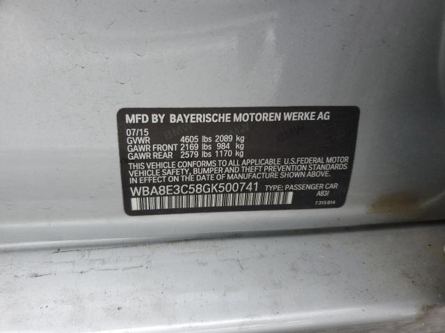 2016 BMW 328 XI SUL - WBA8E3C58GK500741