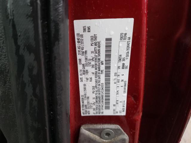 VIN 1FMCU9G98EUC24333 2014 Ford Escape, SE no.13