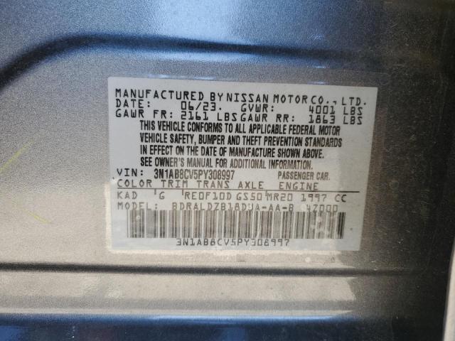 2023 NISSAN SENTRA SV - 3N1AB8CV5PY308997