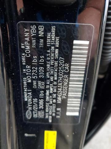 2017 GENESIS G90 PREMIU KMHG34JA7HU025207