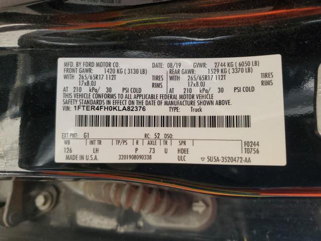 2019 FORD RANGER XL - 1FTER4FH0KLA82376