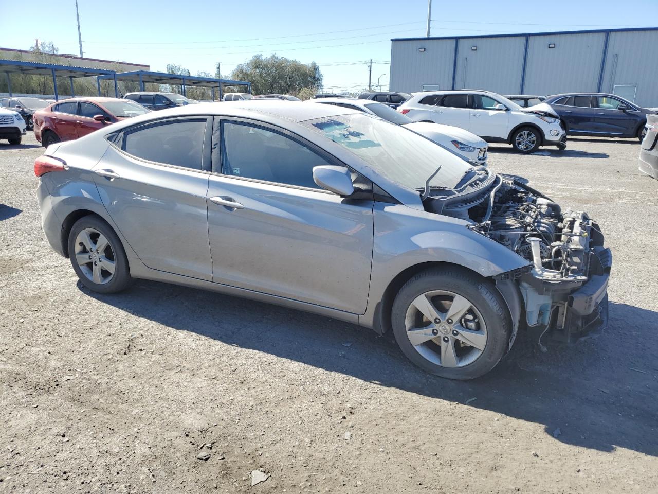 Lot #2996591557 2013 HYUNDAI ELANTRA GL