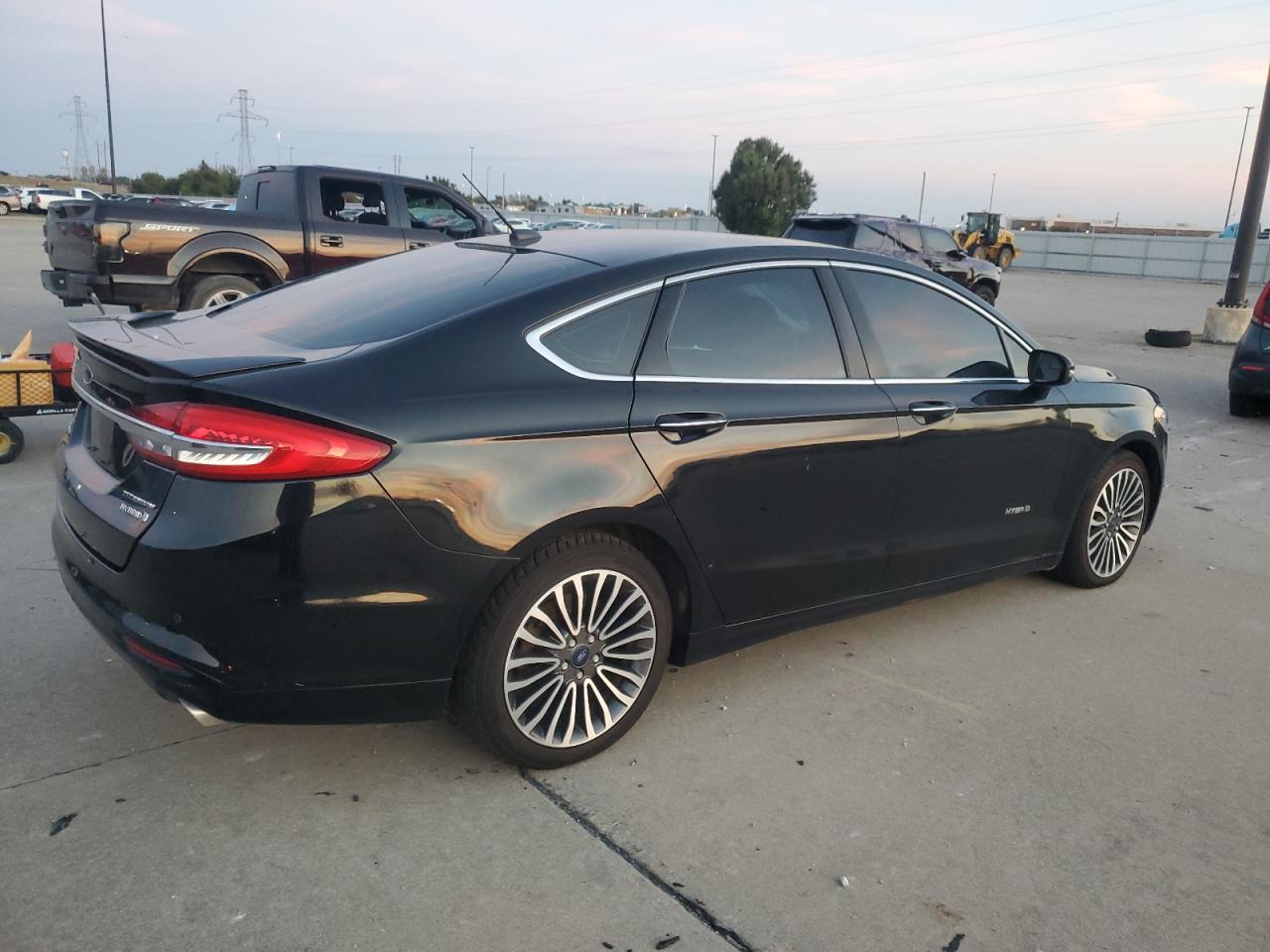 Lot #3005999750 2018 FORD FUSION TIT