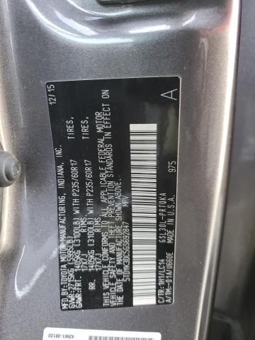 VIN 5TDYK3DC5GS692847 2016 Toyota Sienna, Xle no.14